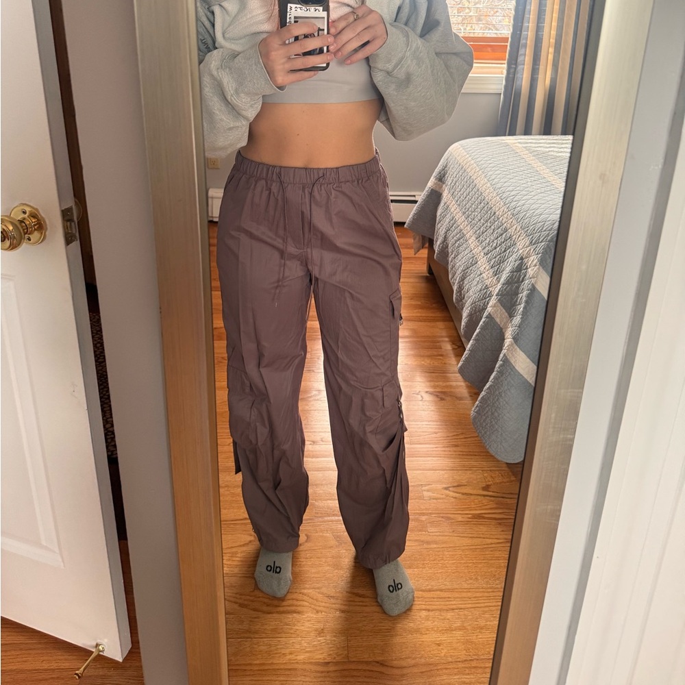 Zara purple cargo pants.. worn once